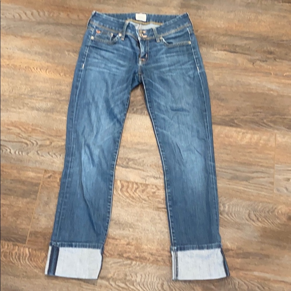 Hudson Cuffed Jeans 26